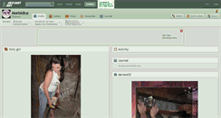 Desktop Screenshot of morbidice.deviantart.com