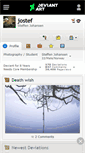 Mobile Screenshot of jostef.deviantart.com
