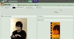 Desktop Screenshot of mikay-chan.deviantart.com