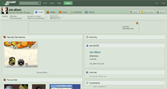 Desktop Screenshot of em-dilem.deviantart.com