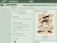 Tablet Screenshot of fans-of-okami.deviantart.com