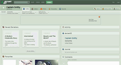 Desktop Screenshot of captain-smitty.deviantart.com