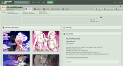 Desktop Screenshot of inlovewitsasuke.deviantart.com