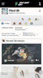 Mobile Screenshot of hisui-dk.deviantart.com