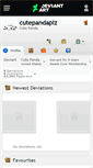Mobile Screenshot of cutepandaplz.deviantart.com