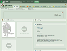 Tablet Screenshot of jobstagris.deviantart.com