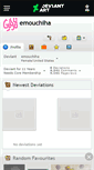 Mobile Screenshot of emouchiha.deviantart.com