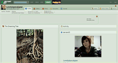 Desktop Screenshot of lovelyapocalypse.deviantart.com