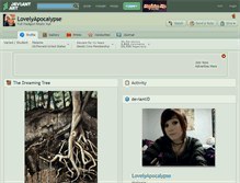 Tablet Screenshot of lovelyapocalypse.deviantart.com