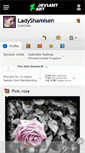 Mobile Screenshot of ladyshamisen.deviantart.com