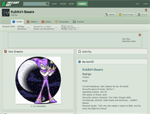 Tablet Screenshot of kubikiri-basara.deviantart.com