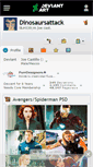 Mobile Screenshot of dinosaursattack.deviantart.com