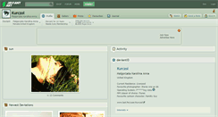 Desktop Screenshot of kurczol.deviantart.com