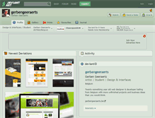 Tablet Screenshot of gerbengeeraerts.deviantart.com