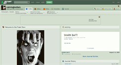 Desktop Screenshot of calmingbedlam.deviantart.com