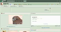 Desktop Screenshot of pettite-doll.deviantart.com
