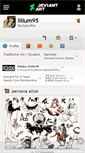Mobile Screenshot of lilium95.deviantart.com