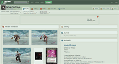 Desktop Screenshot of iandavidvinoya.deviantart.com