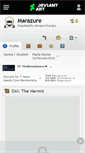 Mobile Screenshot of marazure.deviantart.com