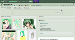 Desktop Screenshot of mion-fan-club.deviantart.com