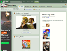 Tablet Screenshot of poke-yaoi.deviantart.com