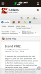 Mobile Screenshot of cj-gren.deviantart.com