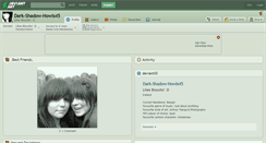 Desktop Screenshot of dark-shadow-howls45.deviantart.com