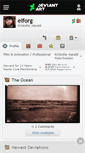 Mobile Screenshot of elforg.deviantart.com