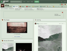 Tablet Screenshot of elforg.deviantart.com