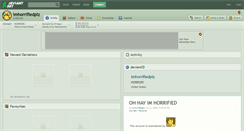 Desktop Screenshot of imhorrifiedplz.deviantart.com