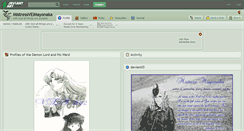 Desktop Screenshot of mistressveimayonaka.deviantart.com