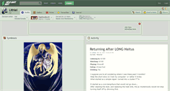 Desktop Screenshot of lithiel.deviantart.com
