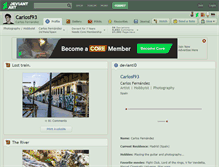 Tablet Screenshot of carlosf93.deviantart.com