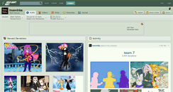 Desktop Screenshot of inoswinka.deviantart.com