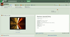 Desktop Screenshot of mefiation.deviantart.com