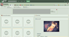 Desktop Screenshot of hrmmnn.deviantart.com