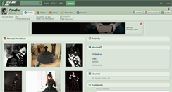 Desktop Screenshot of 0pheliac.deviantart.com
