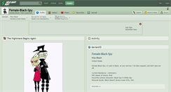 Desktop Screenshot of female-black-spy.deviantart.com