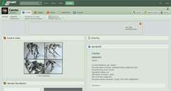 Desktop Screenshot of canmo.deviantart.com
