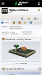Mobile Screenshot of digital-embrace.deviantart.com