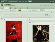 Tablet Screenshot of dirulicious.deviantart.com