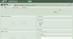 Desktop Screenshot of ghrmpf.deviantart.com