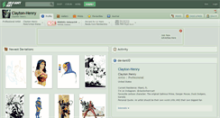 Desktop Screenshot of clayton-henry.deviantart.com