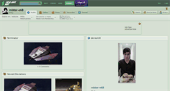Desktop Screenshot of mister-e68.deviantart.com