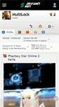 Mobile Screenshot of multilock.deviantart.com