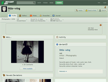 Tablet Screenshot of little--wing.deviantart.com