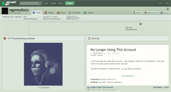 Desktop Screenshot of nightwolfex22.deviantart.com