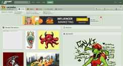 Desktop Screenshot of carykaiba.deviantart.com