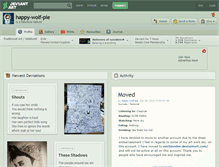 Tablet Screenshot of happy-wolf-pie.deviantart.com