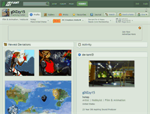 Tablet Screenshot of gdizzy15.deviantart.com
